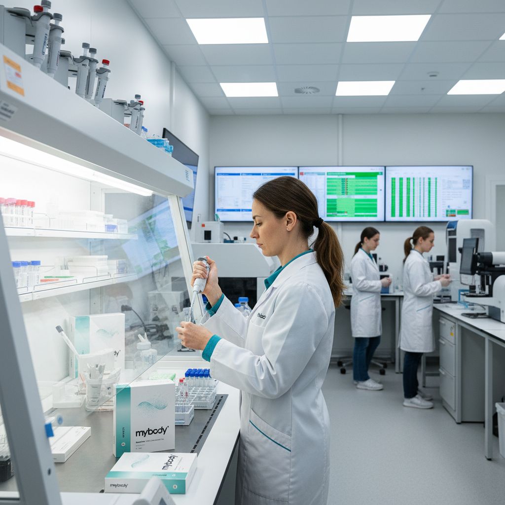 professionelles DNA-Labor, Wissenschaftler, Sequenzierung