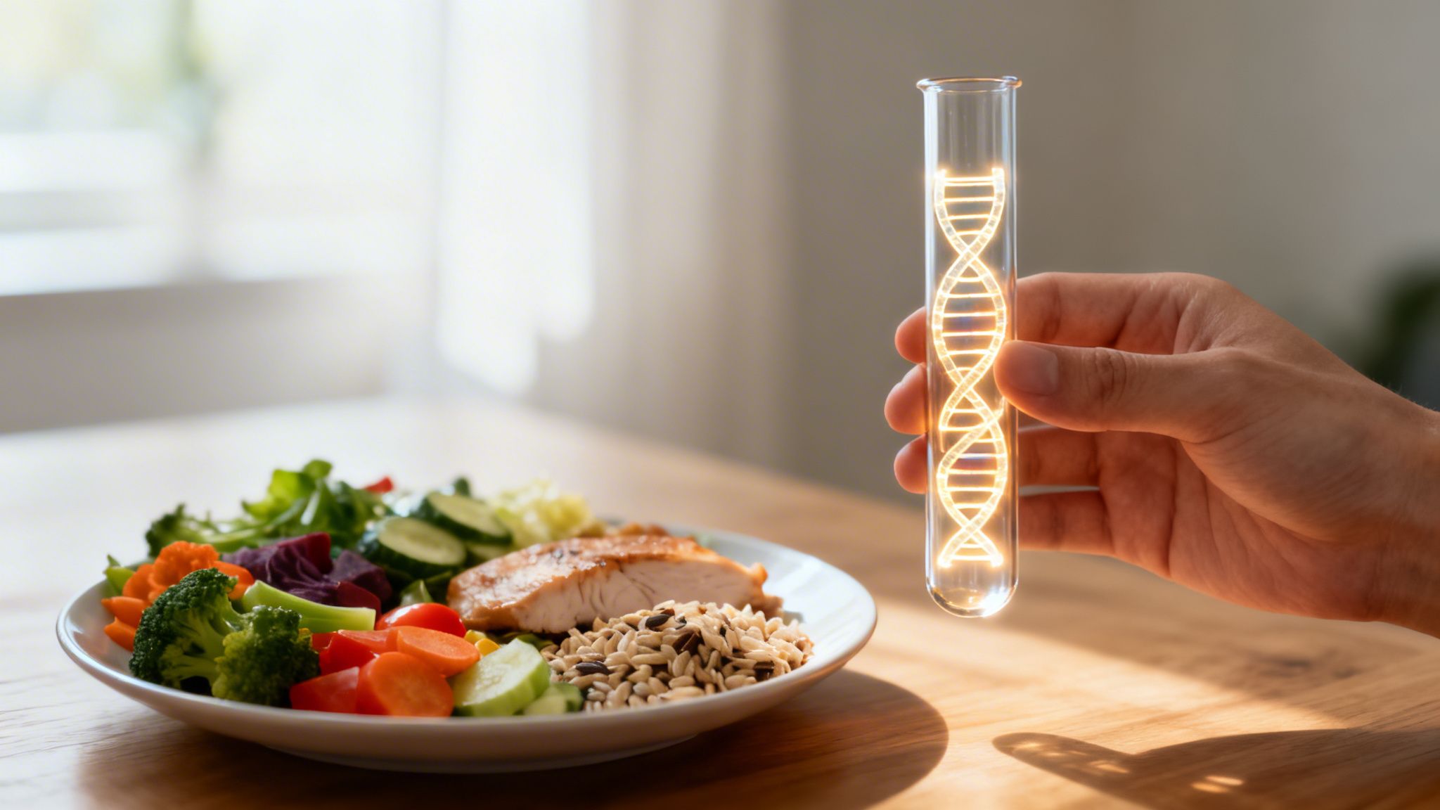 Dein persönlicher Fahrplan zum Wohlfühlgewicht mit einem DNA Test Stoffwechsel