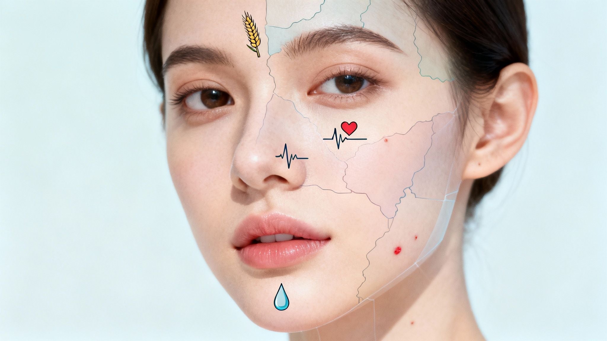 Face Mapping Pickel: Verstehe die Signale deiner Haut und finde die Ursachen