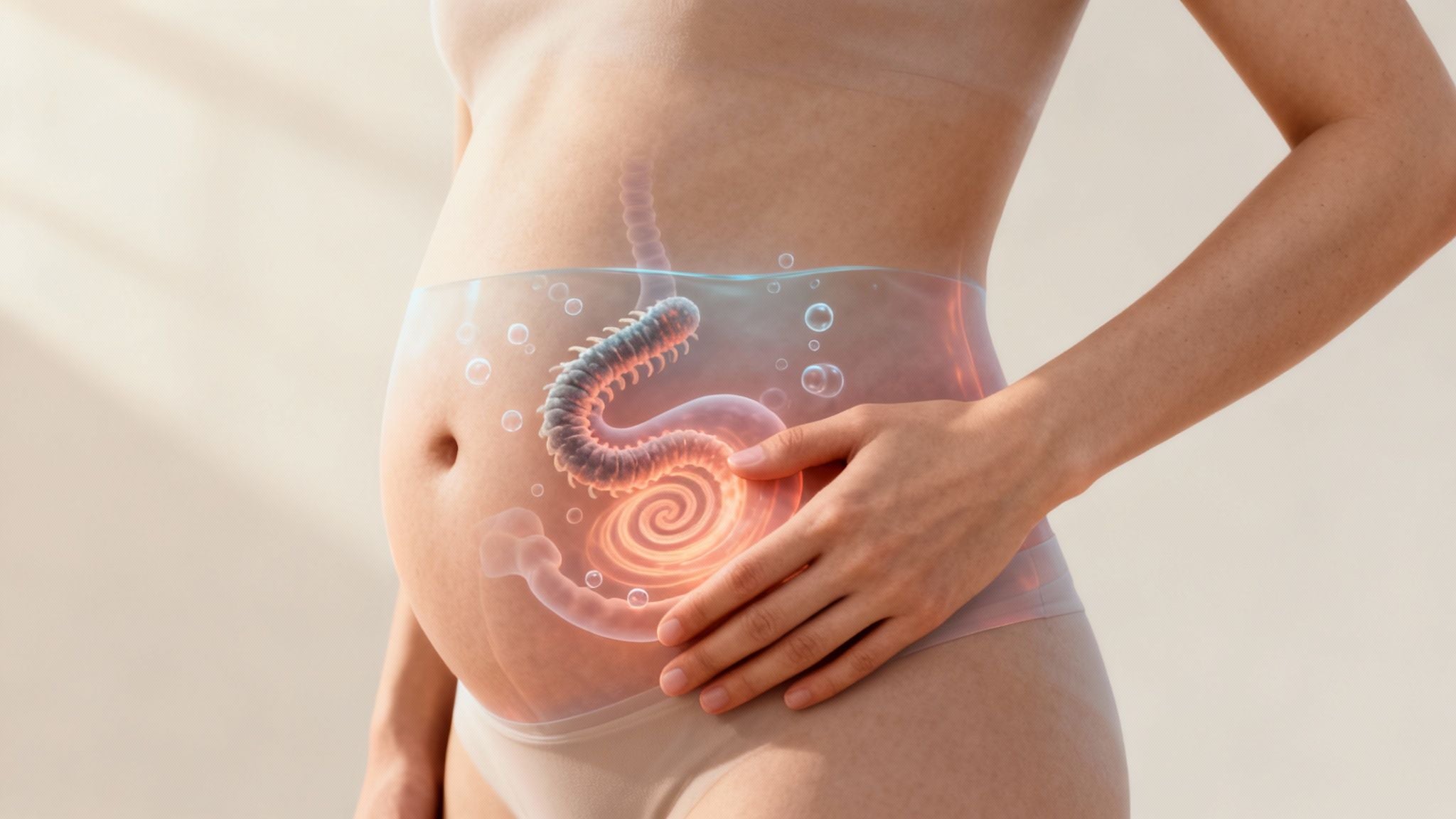 Dicker Bauch durch Helicobacter: Wenn ein Bakterium den Bauch aufbläht