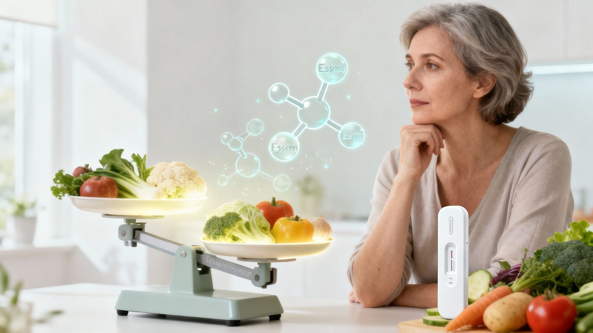 Östrogenmangel und Gewichtszunahme