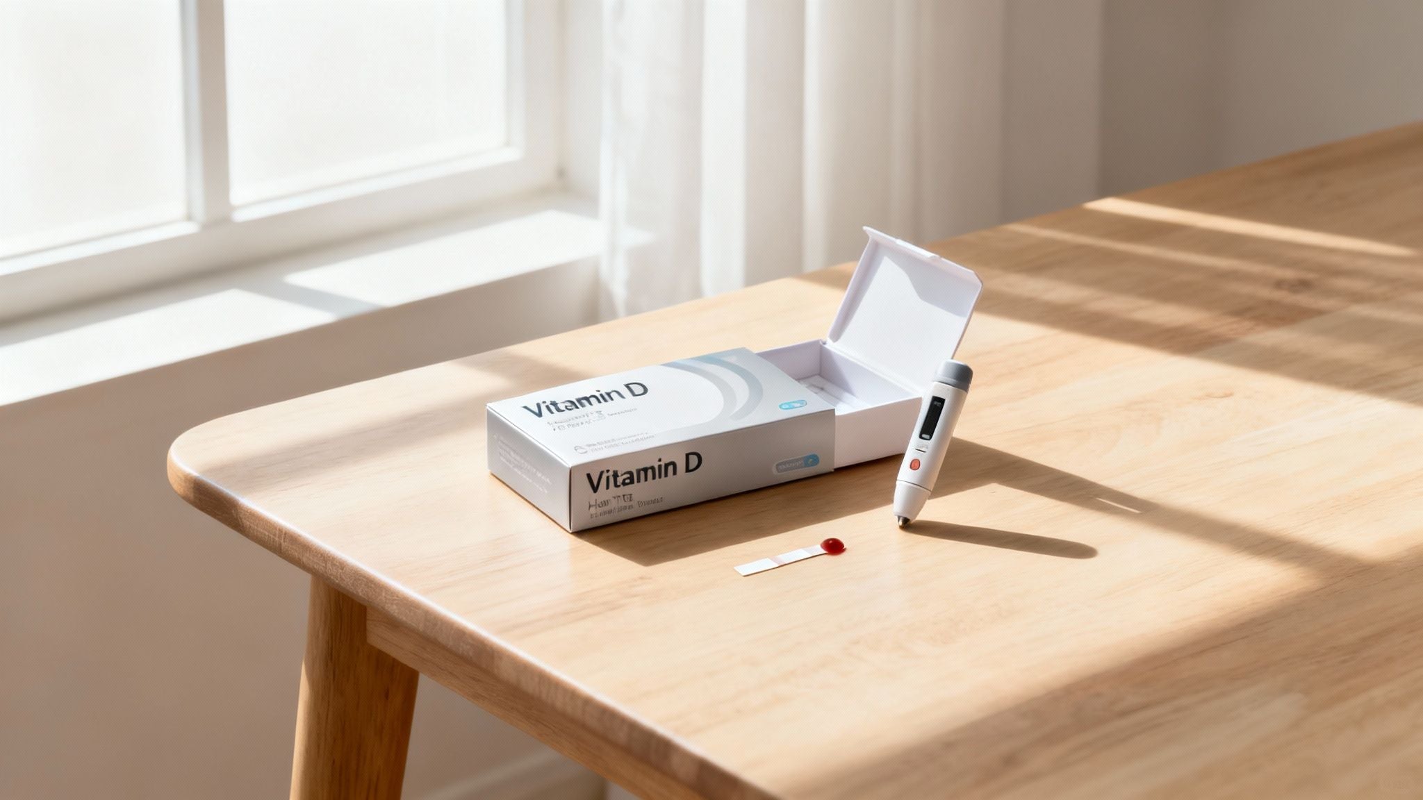 Vitamin D Test für zu Hause erklärt