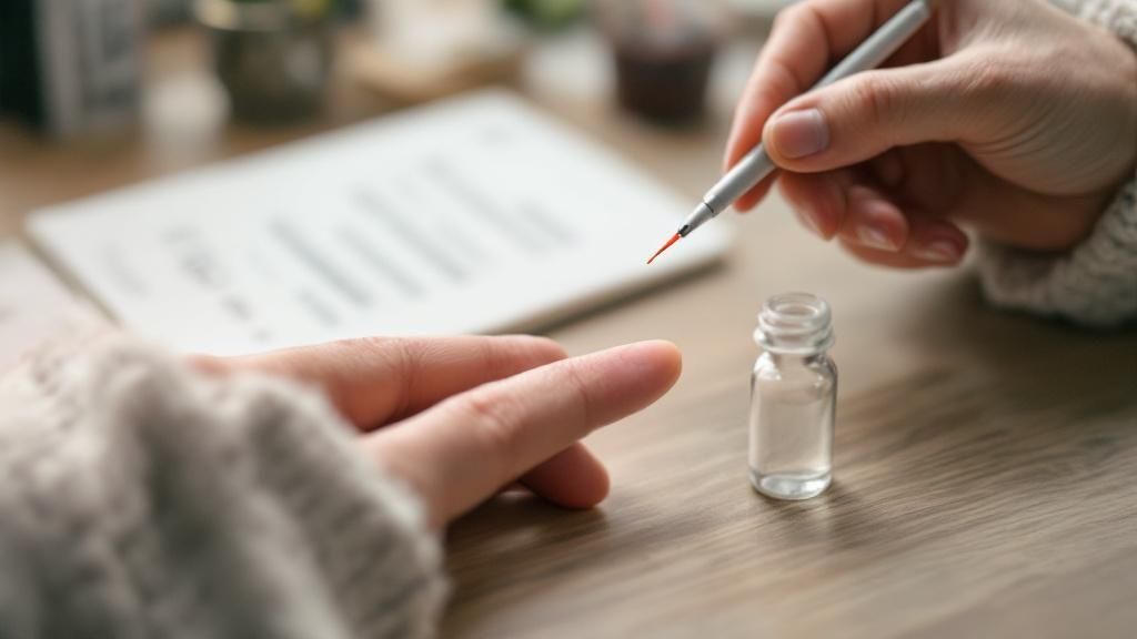 Eisenmangel Selbsttest Symptome deuten