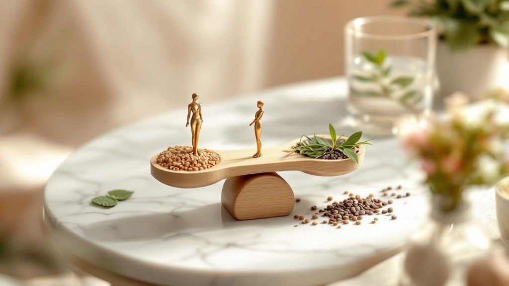 Östrogenmangel beheben