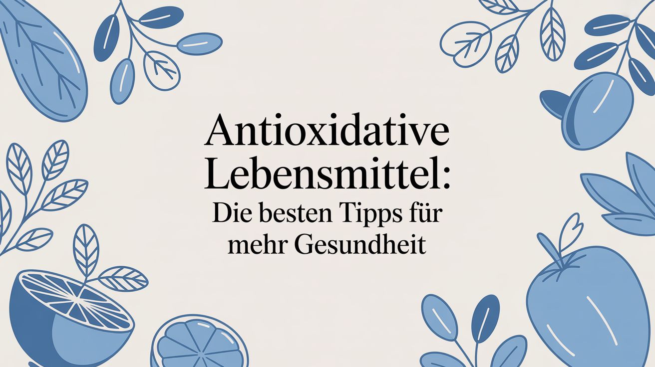 Antioxidative Lebensmittel: Die besten Tipps für mehr Gesundheit und strahlende Haut