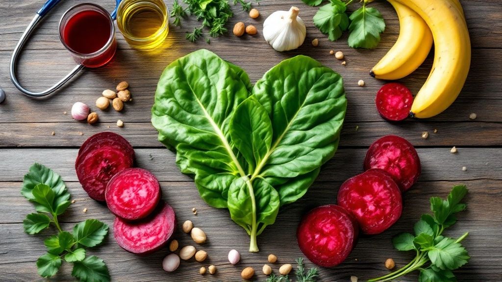 Blutdruck senken mit Lebensmitteln