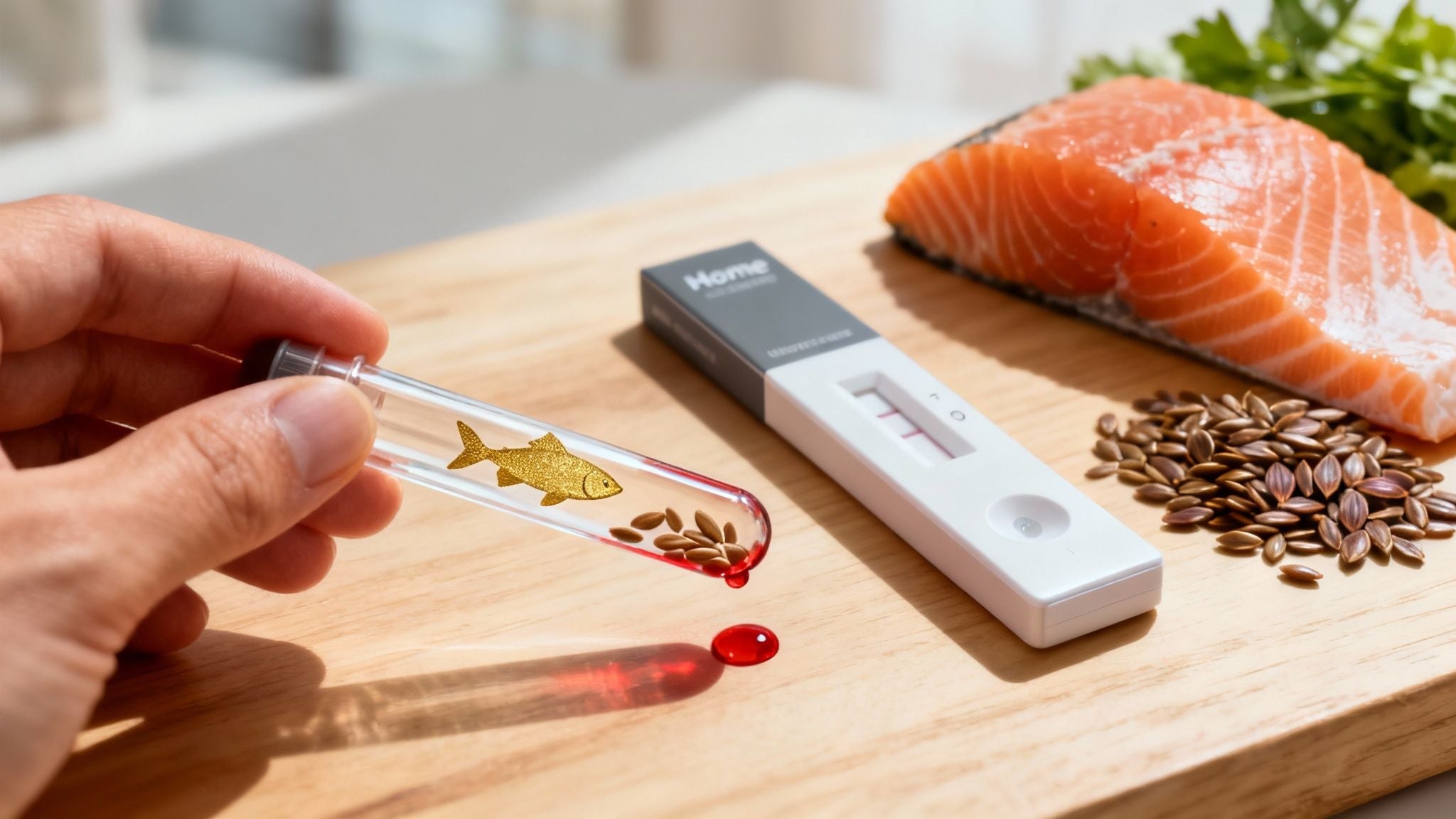 Test Omega 3: Finde heraus, was deinem Körper wirklich guttut