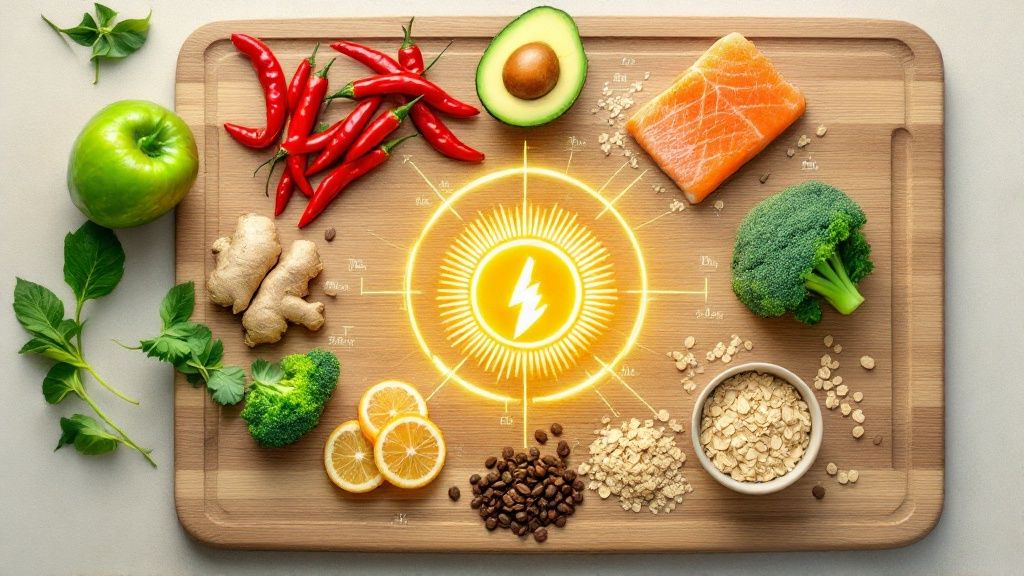 8 Lebensmittel die Stoffwechsel anregen