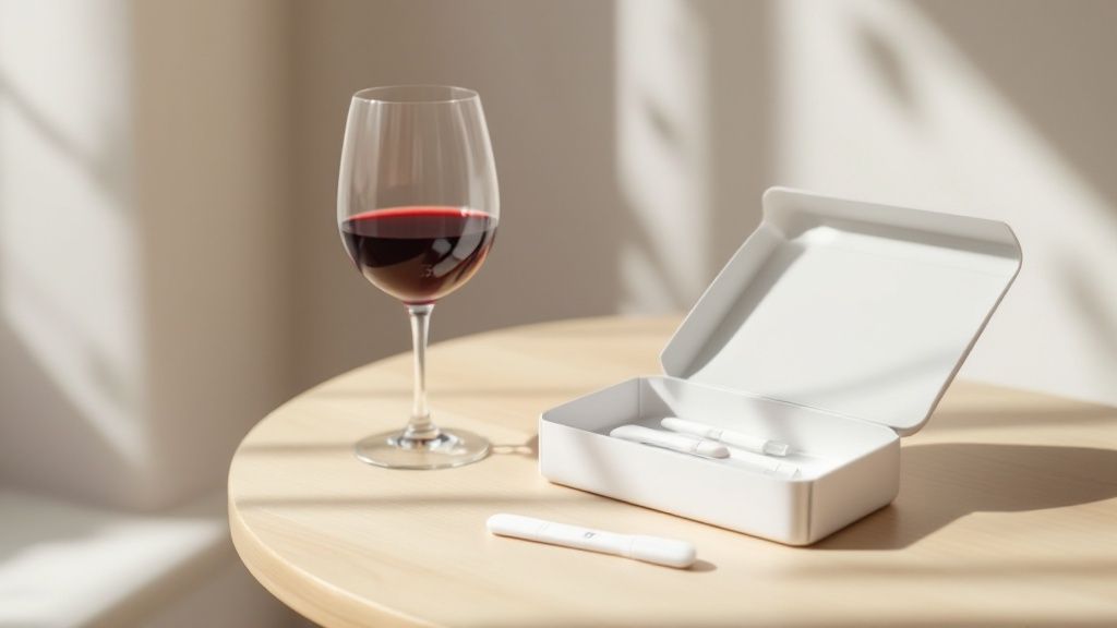 Alkoholunverträglichkeit Test