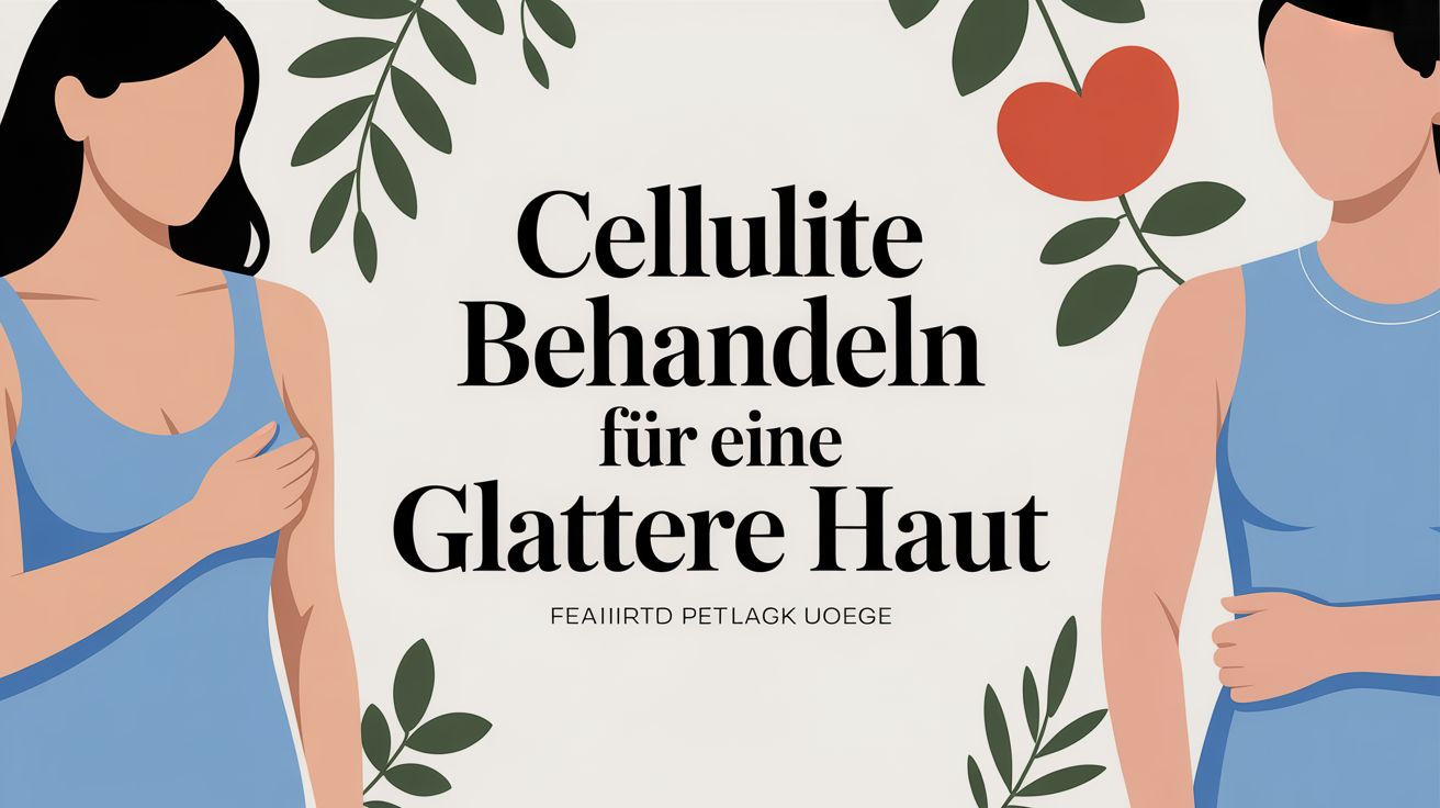 Cellulite behandeln für eine glattere Haut