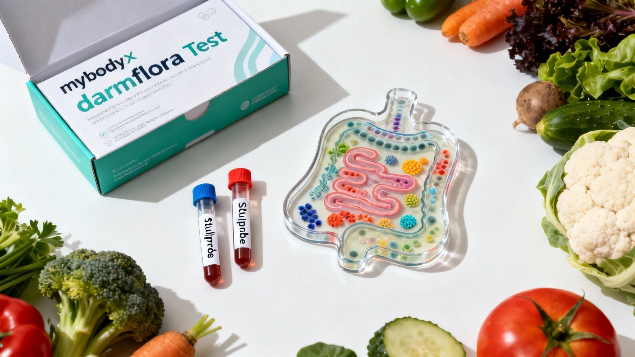 Erfahre alles zur Untersuchung der Darmflora: Tests, Ergebnisse und Gesundheit