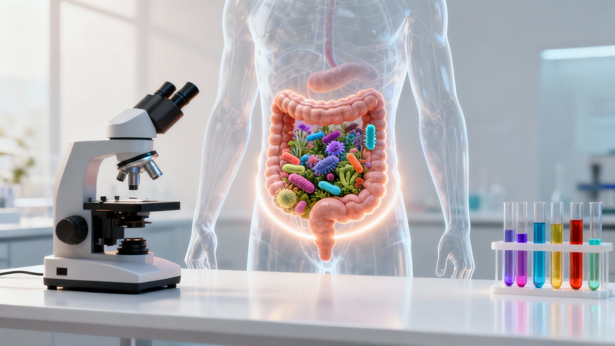 Untersuchung der Darmflora