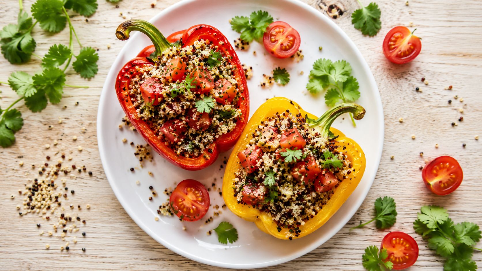 Gefüllte Paprika mit Quinoa: Dein gesundes Lieblingsrezept