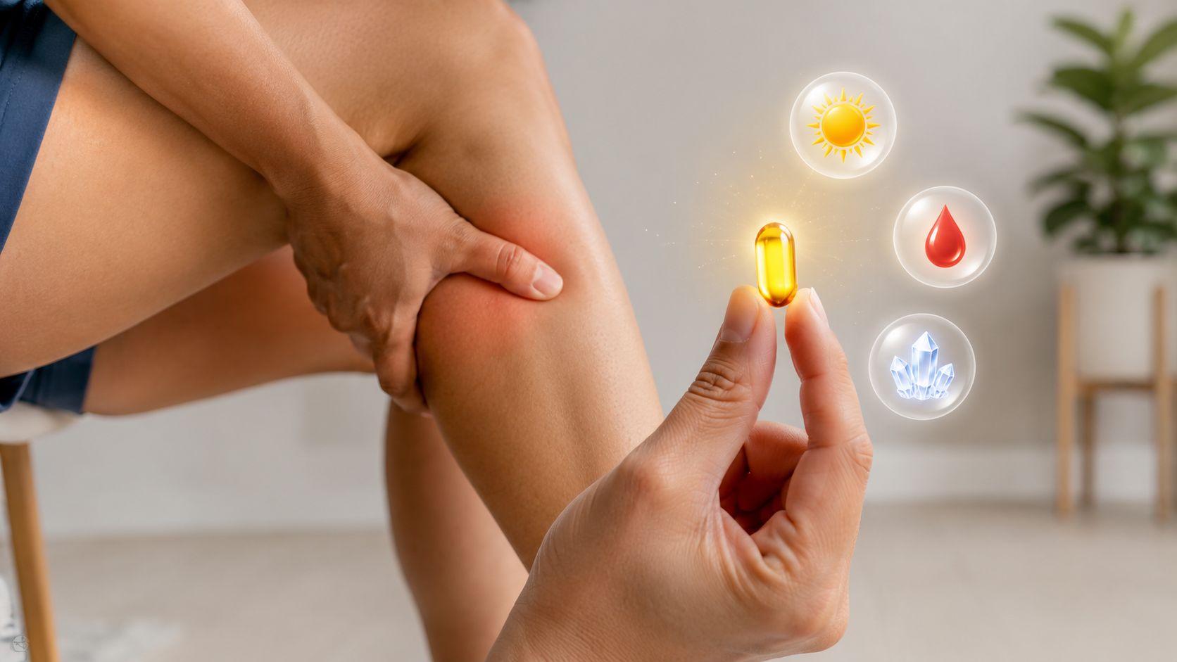 Welches Vitamin fehlt bei Muskelschmerzen?