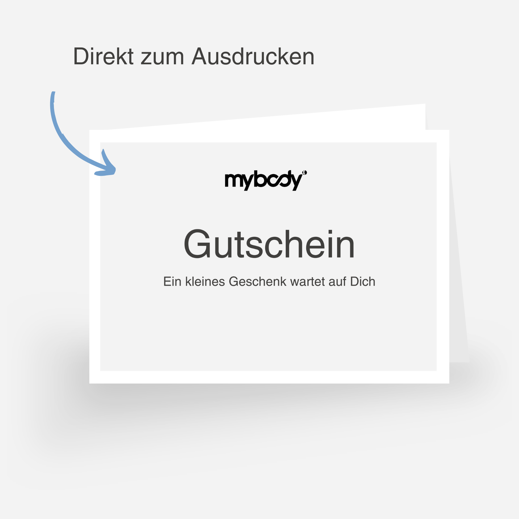 Geschenkgutschein - mybody®x