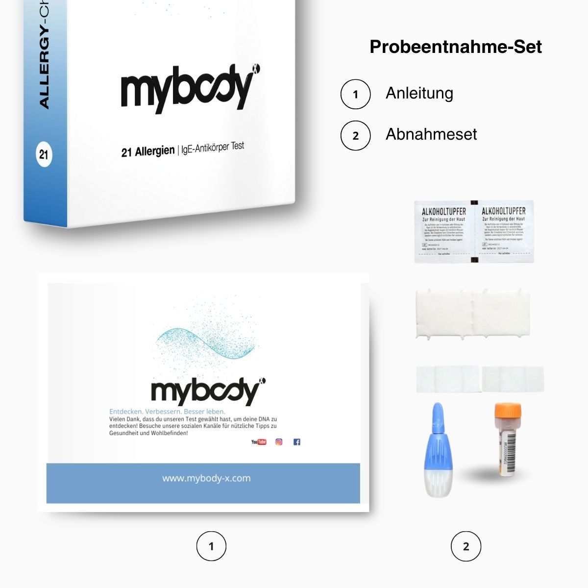 Allergie IgE-Blut Test - mybody®x