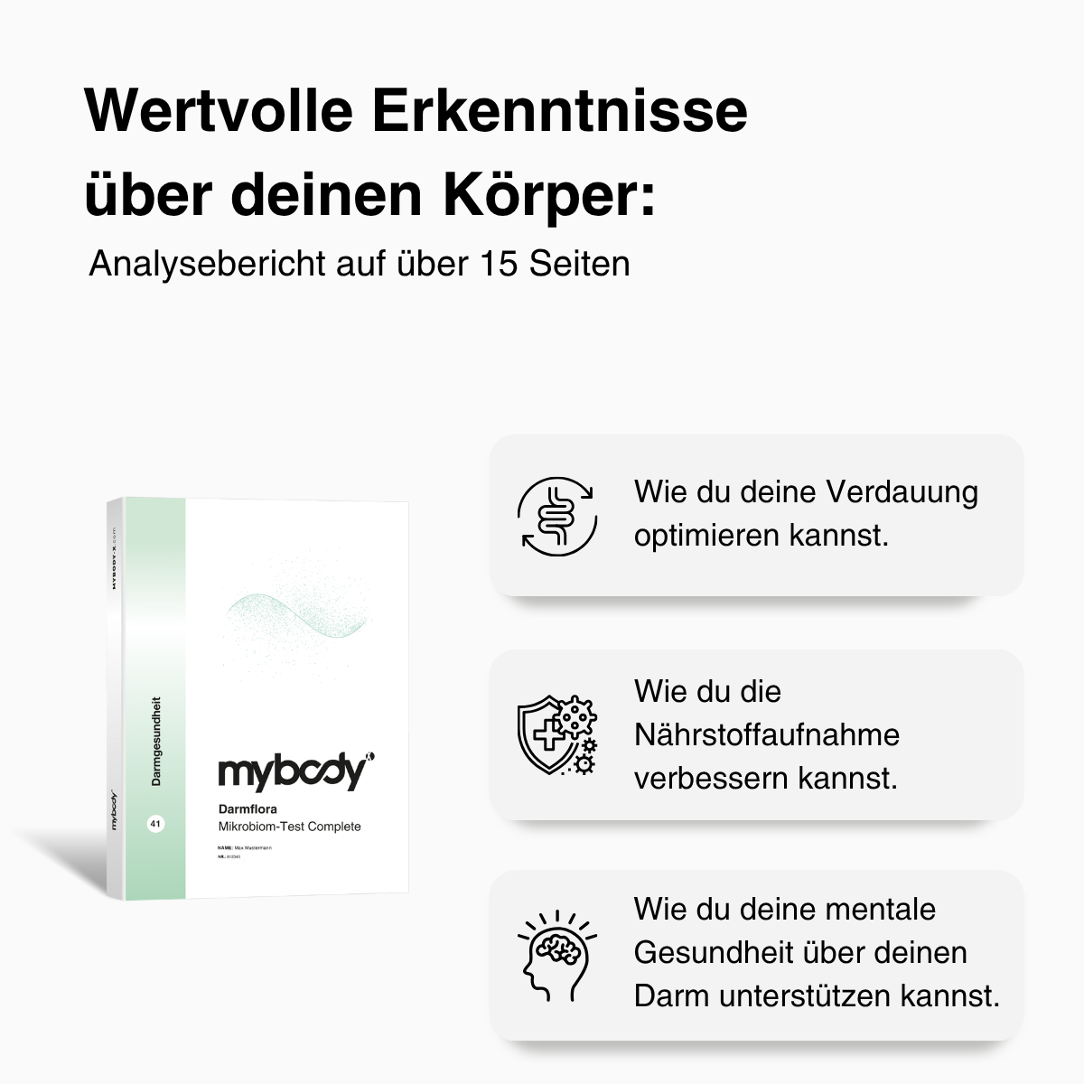 Darmflora MIKROBIOOM-Test Compleet