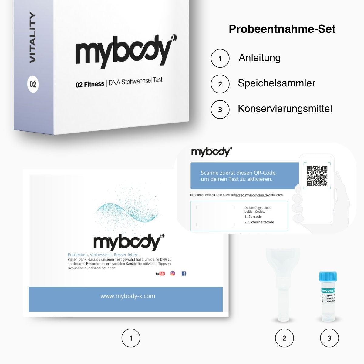 Fitness | VITALITY DNA-Test - mybody®x