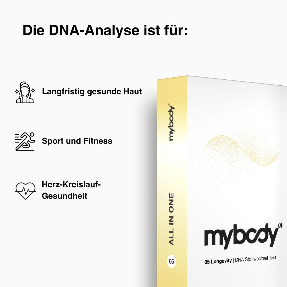 Longevity | ALL IN ONE DNA-Test - mybody®x