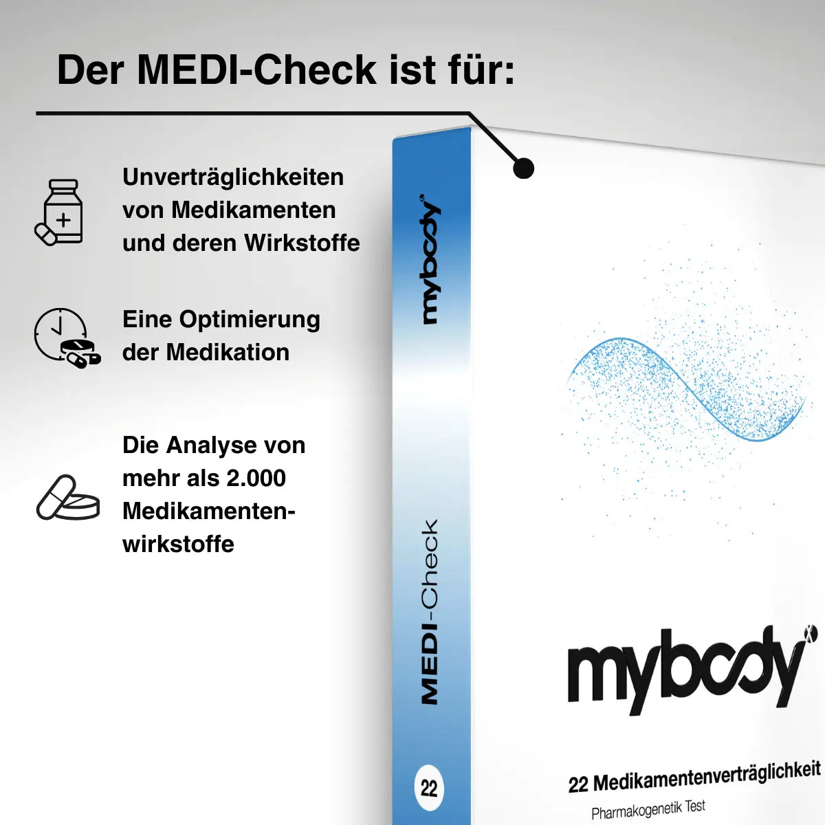 MEDI CHECK Speicheltest - mybody®x