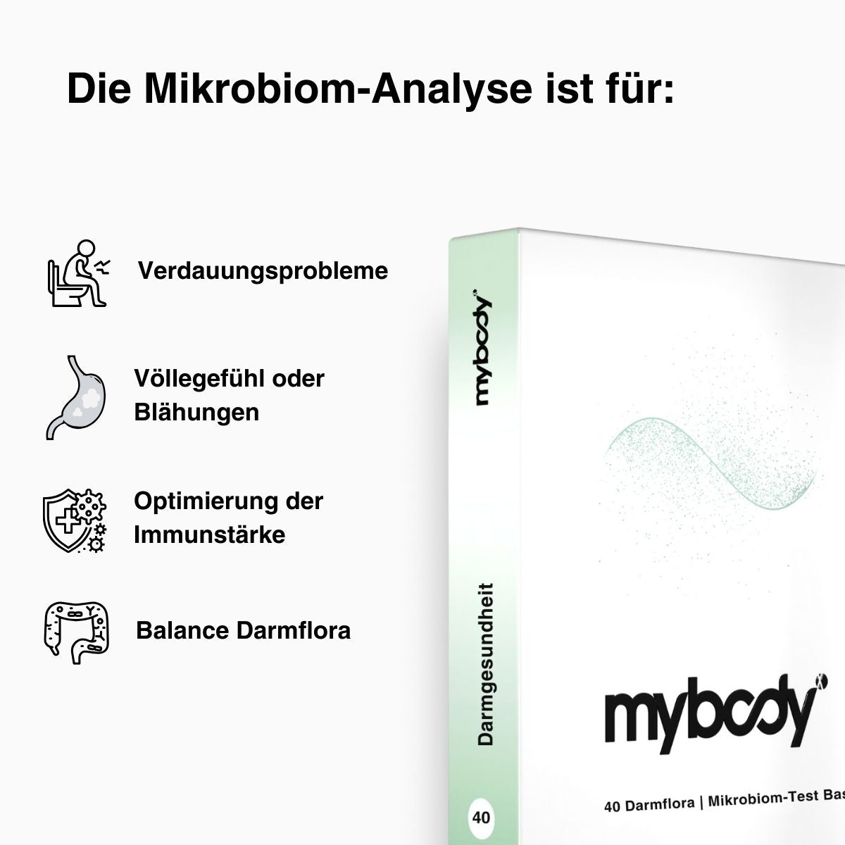 Darmflora MIKROBIOM-Test Basic - mybody®x