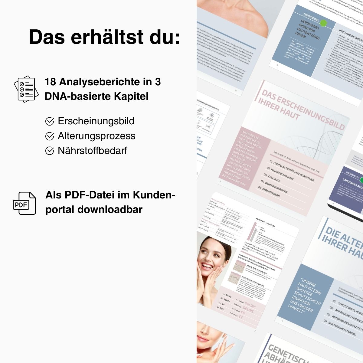 Anti-Aging | SKINCARE DNA-Test - mybody®x Premium Home-Testing