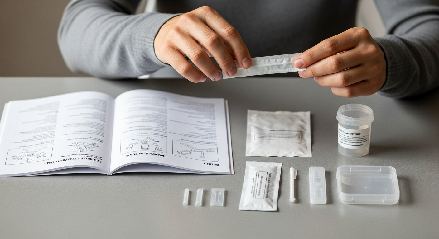 dna-test-kit, schritt-für-schritt, anleitung