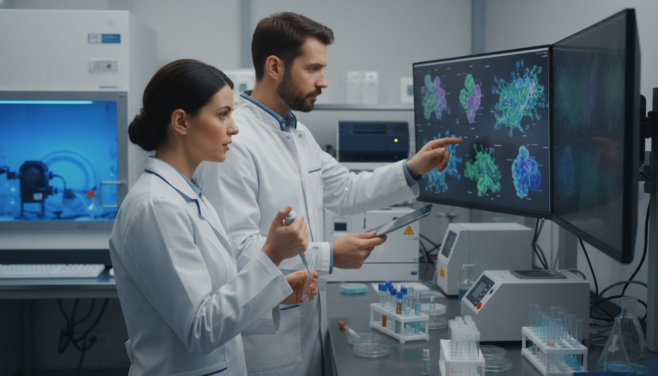 Darmbakterien Labor Forschung