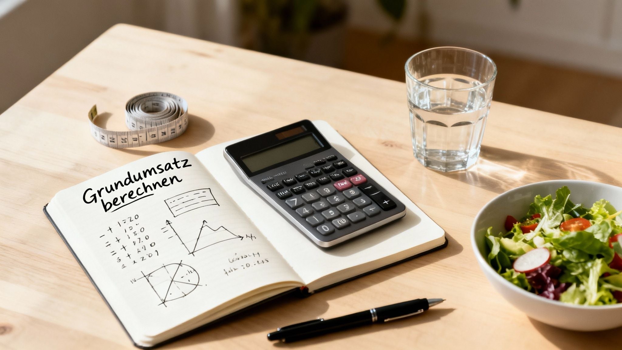 Grundumsatz berechnen zum Abnehmen: Dein smarter Startpunkt