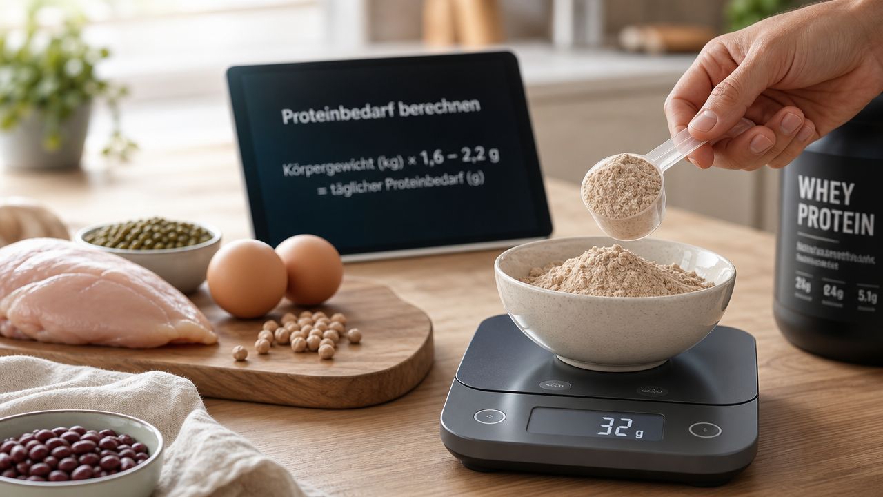 So kannst du protein bedarf berechnen: Dein Guide 2026