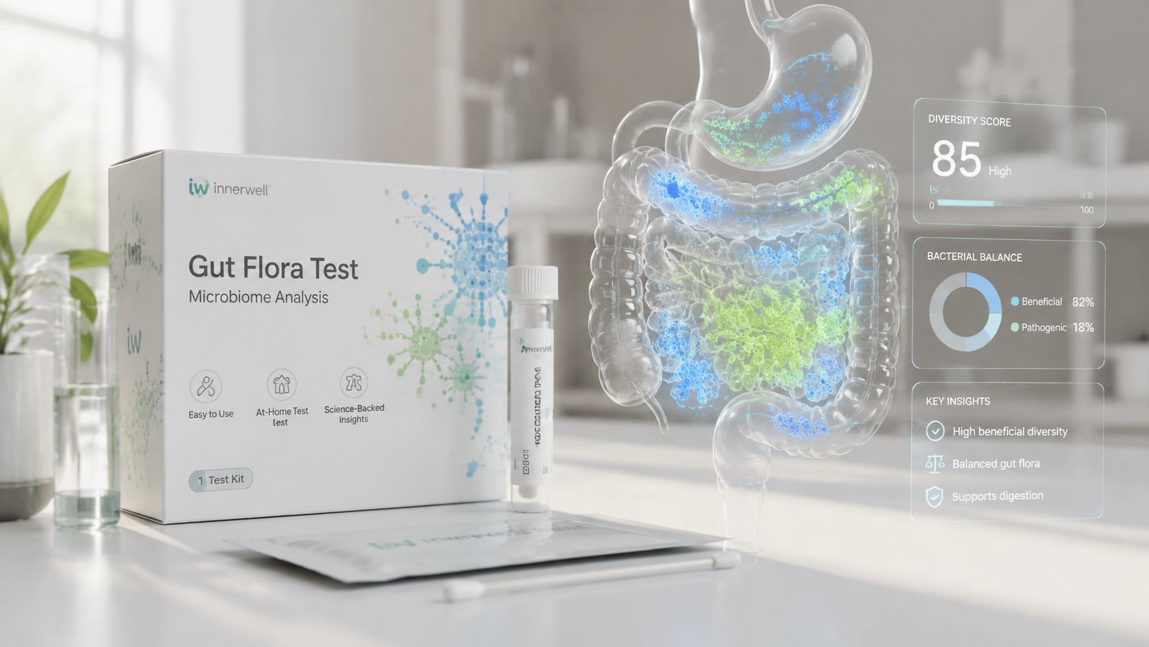 Entdecken Sie die besten Darmflora-Tests mit praktischen Handlungsempfehlungen