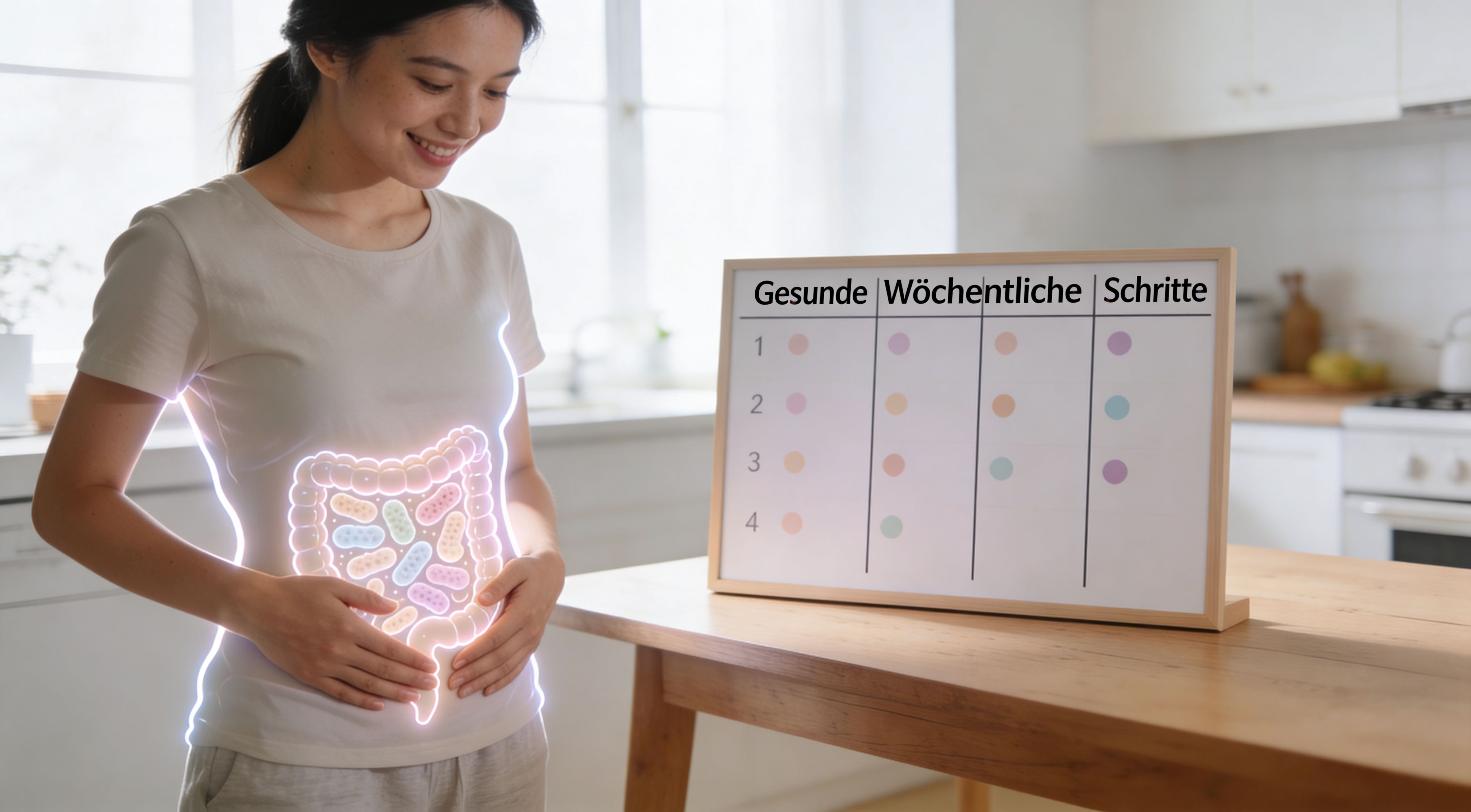 Darmsanierung: Dein 4-Wochen-Plan für einen gesunden Darm