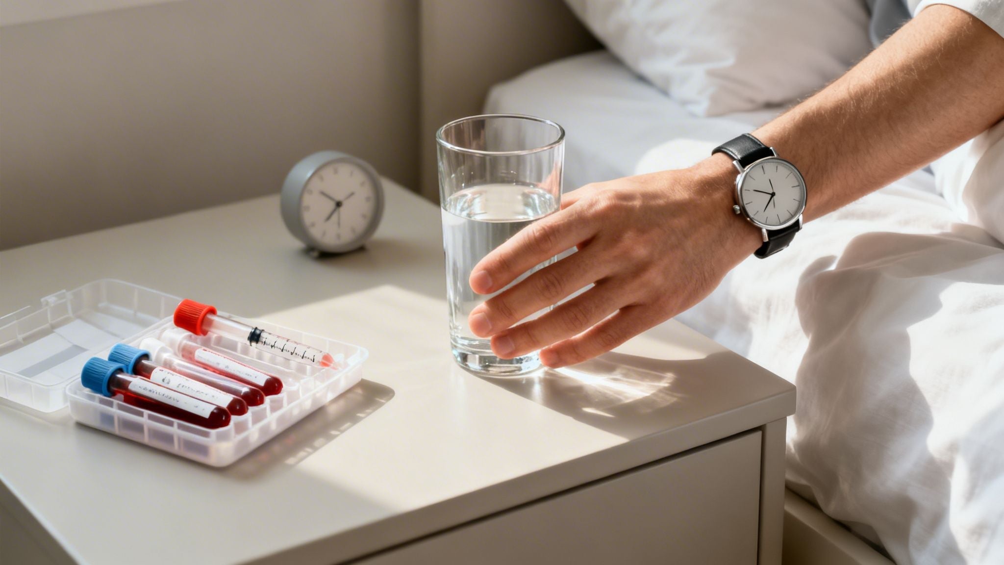 Wie lange vor Blutabnahme nichts trinken für genaue Testergebnisse