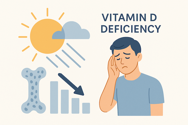 Mangel an Vitamin D