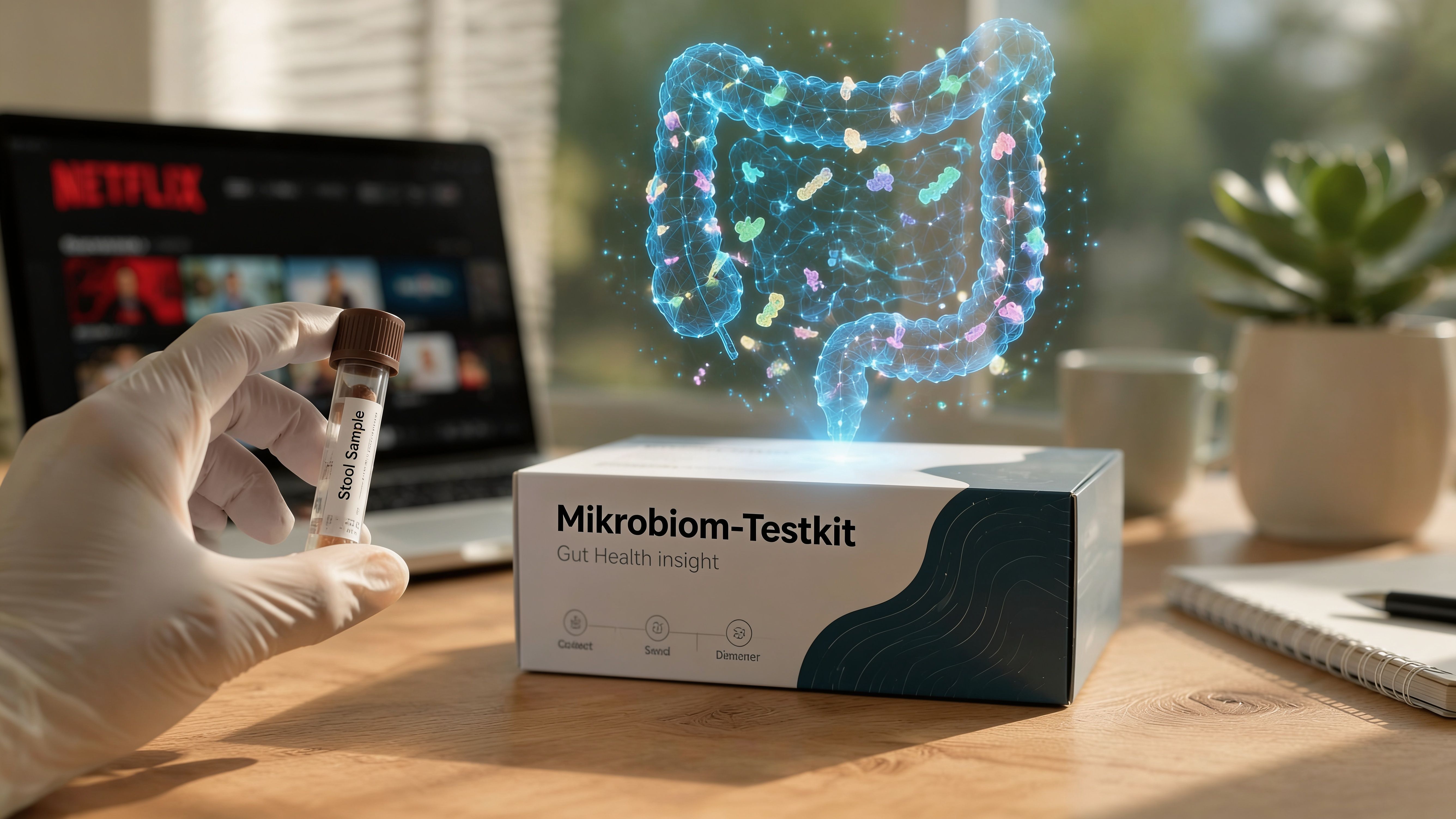 Mikrobiom-Analysen: Netflix-Doku lässt Nachfrage ums Zehnfache steigen