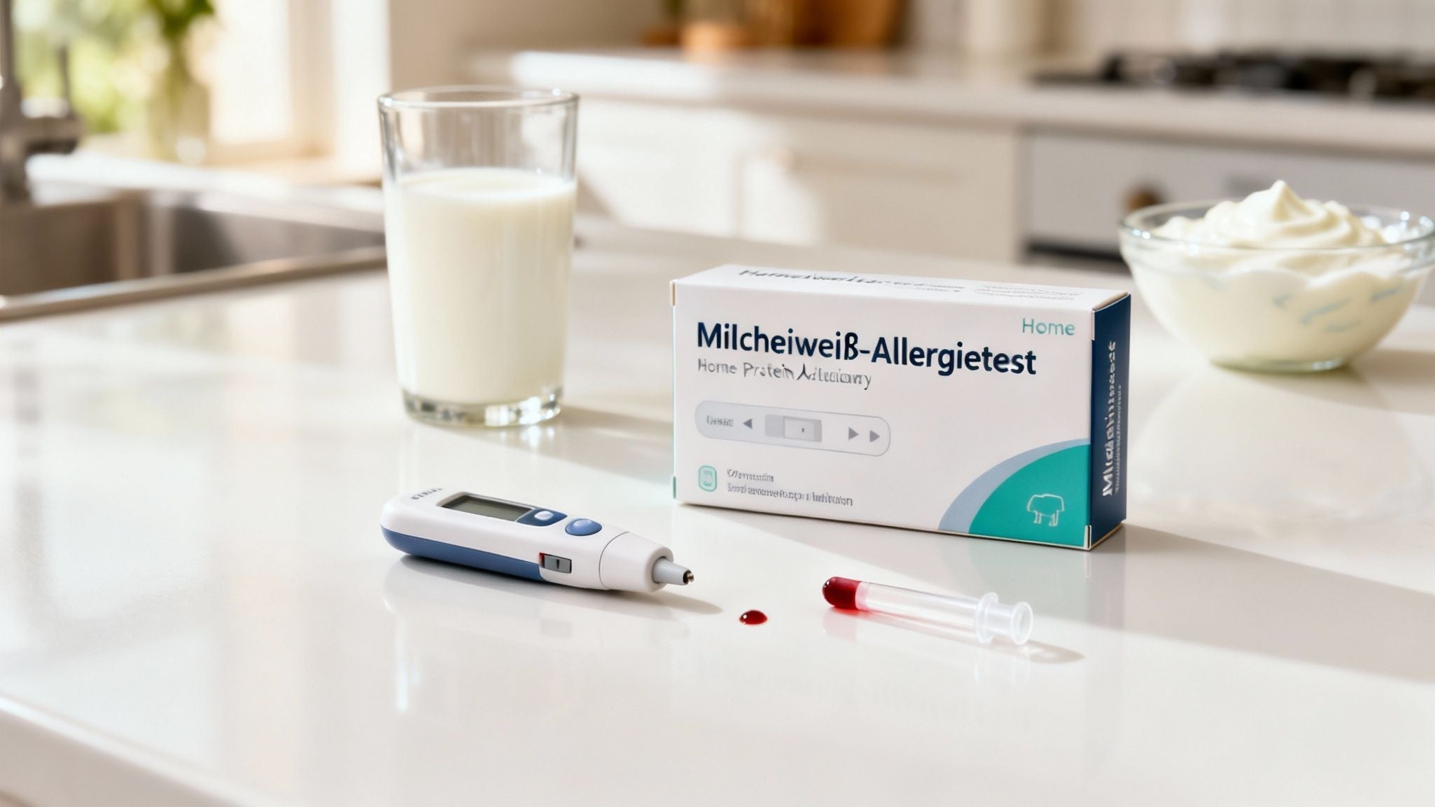 Milcheiweißallergie Test für zu Hause: Verstehe die Signale deines Körpers