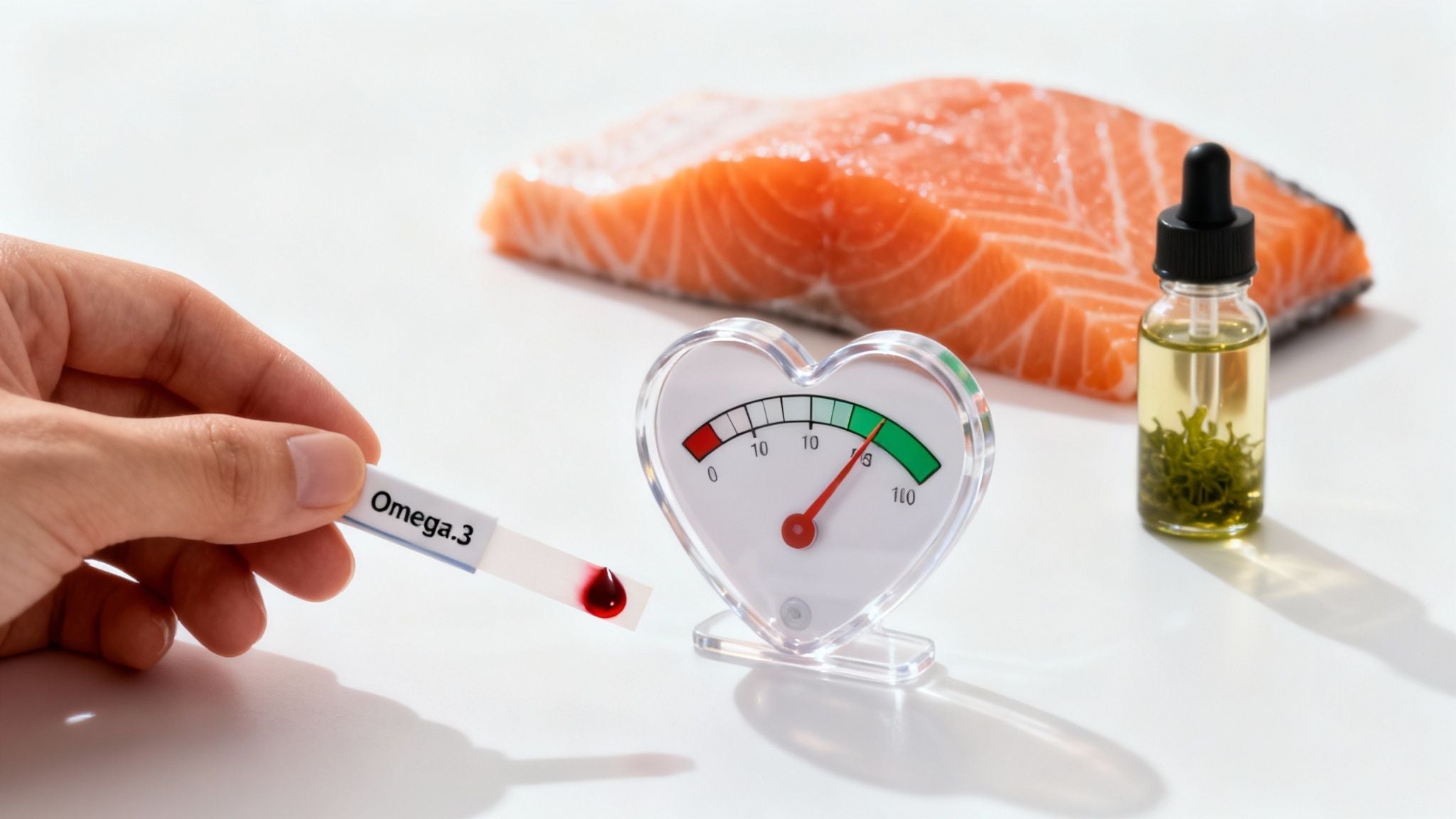 Der Omega-3 Index Test für deine Herzgesundheit