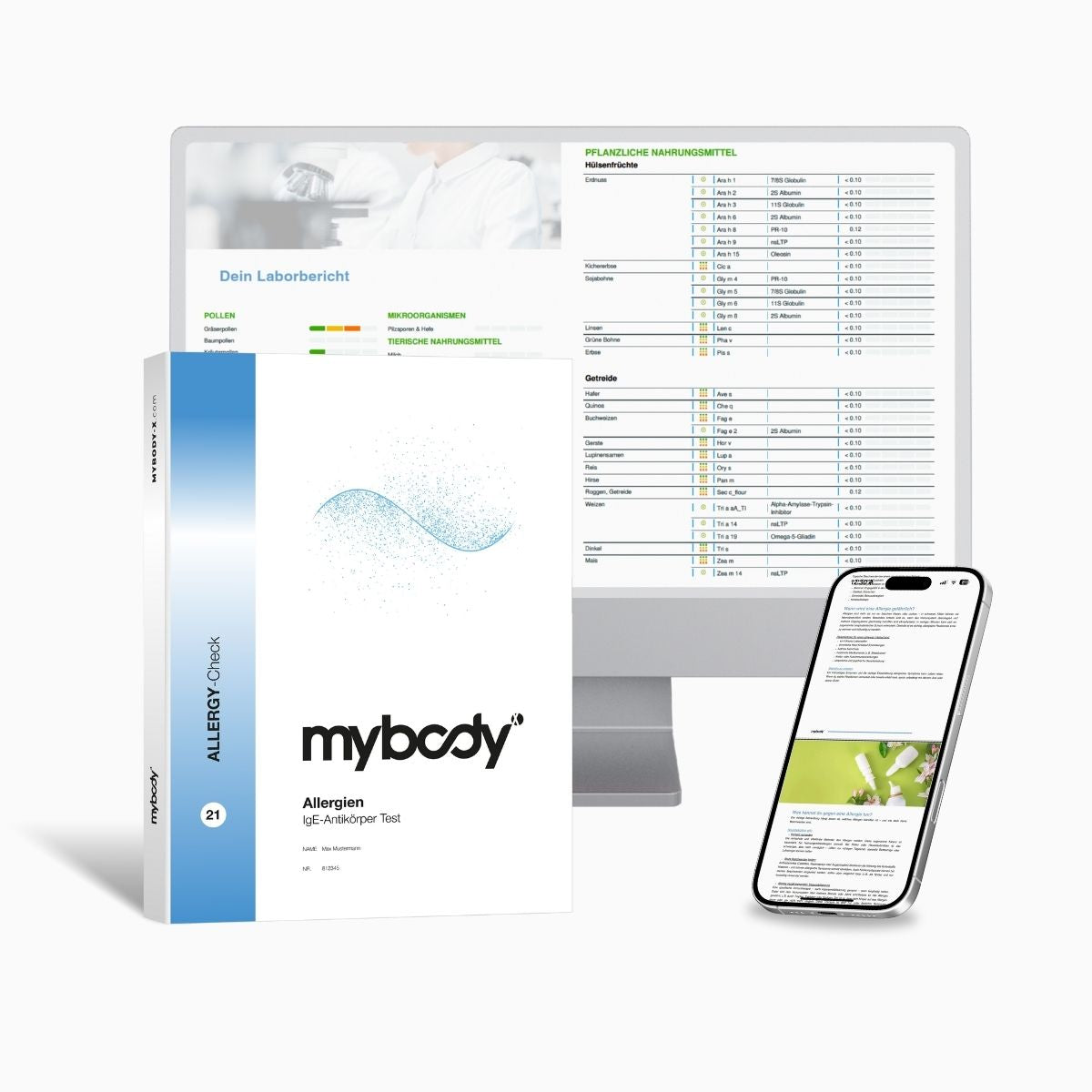 Allergie IgE-Blut Test - mybody®x