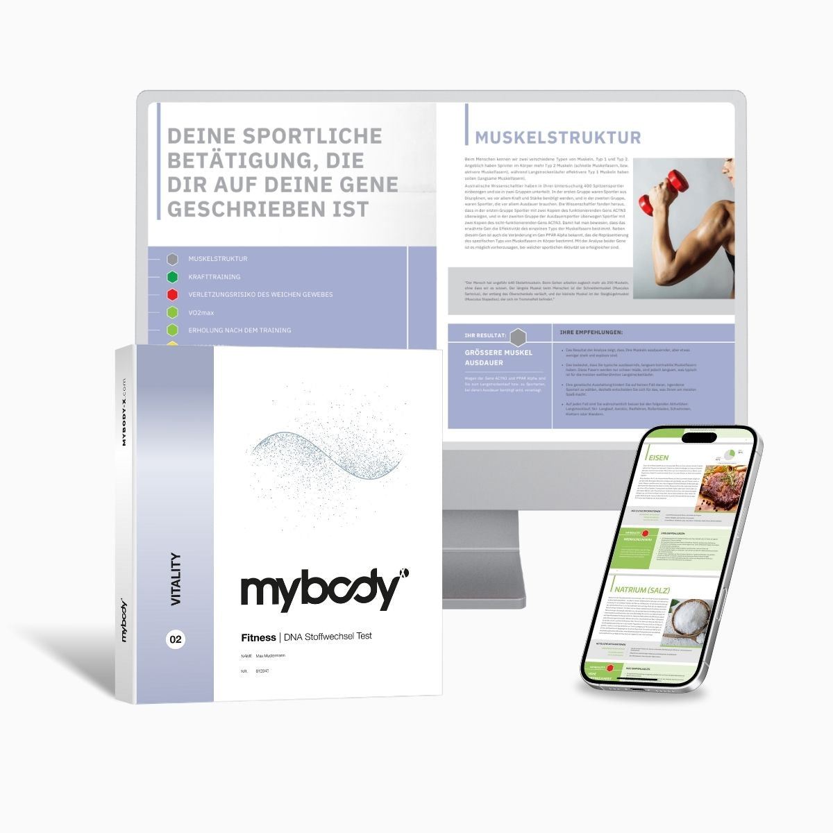 Fitness | VITALITY DNA-Test - mybody®x