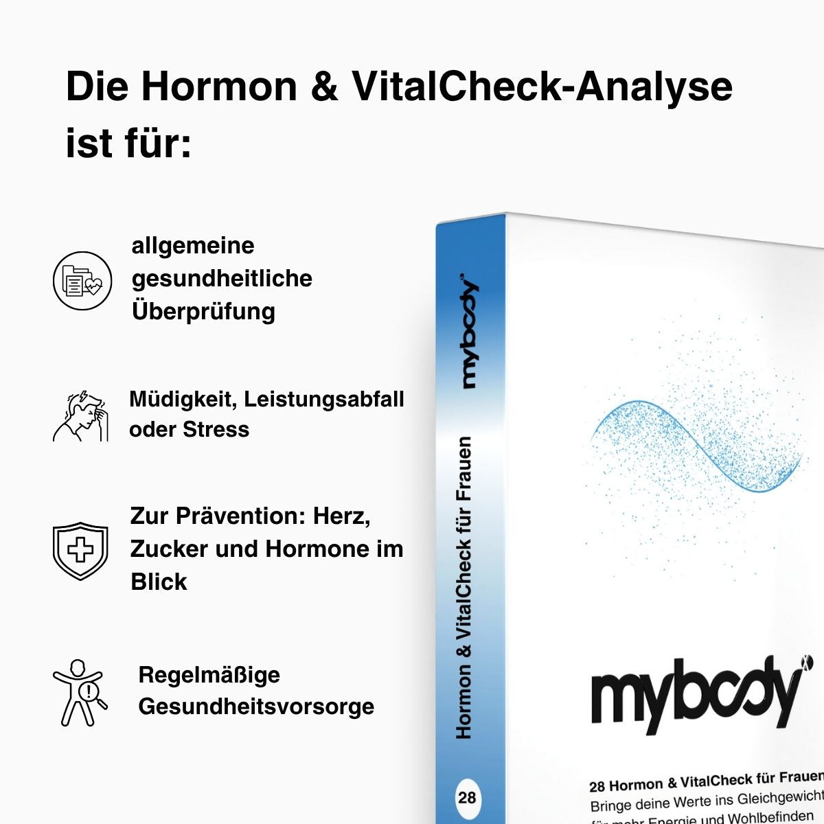 Hormon & VitalCheck für Frauen - mybody®x