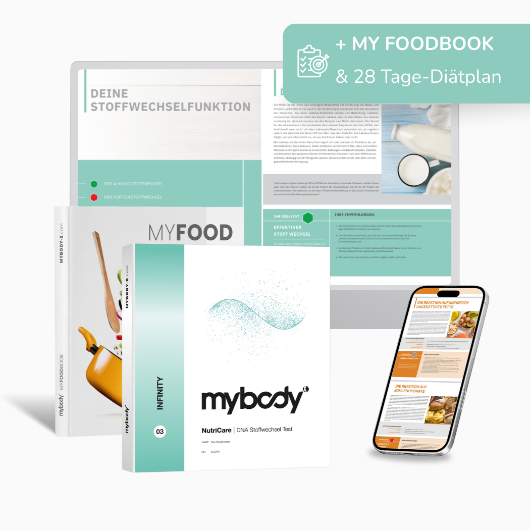 INFINITY DNA-Test | inkl. 28-Tage-Plan & Rezeptbuch