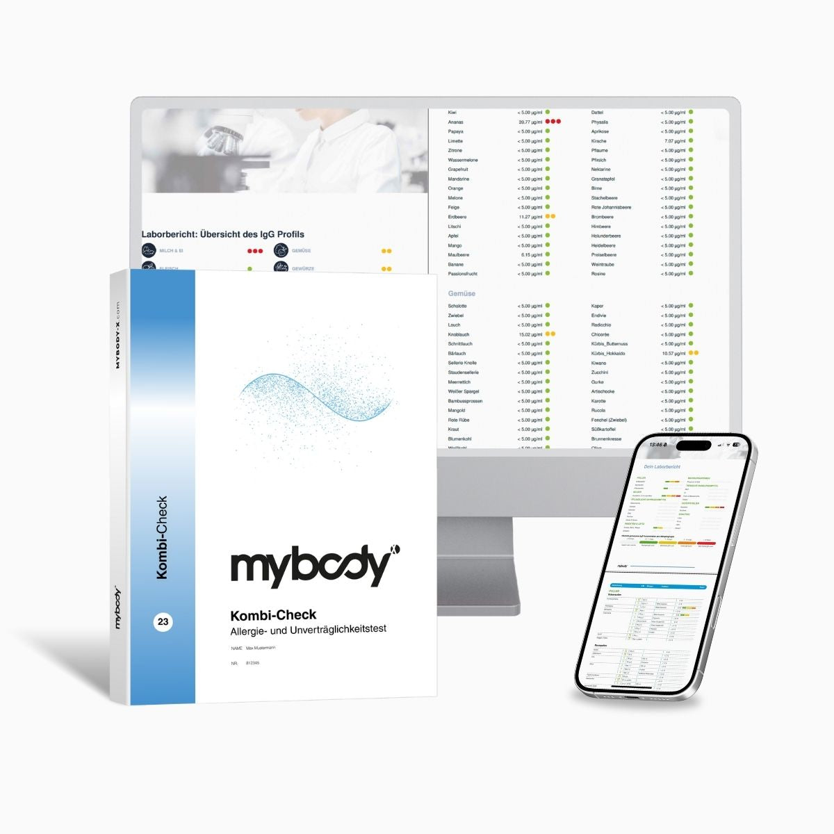 Kombi-Check Bluttest - mybody®x