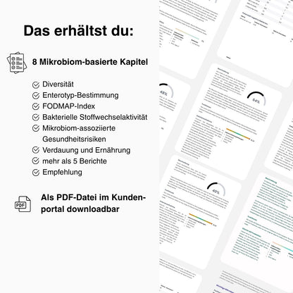 Darmflora MIKROBIOM-Test | Erwachsene - mybody®x
