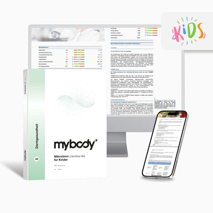 Darmflora MIKROBIOM-Test | Kinder - mybody®x