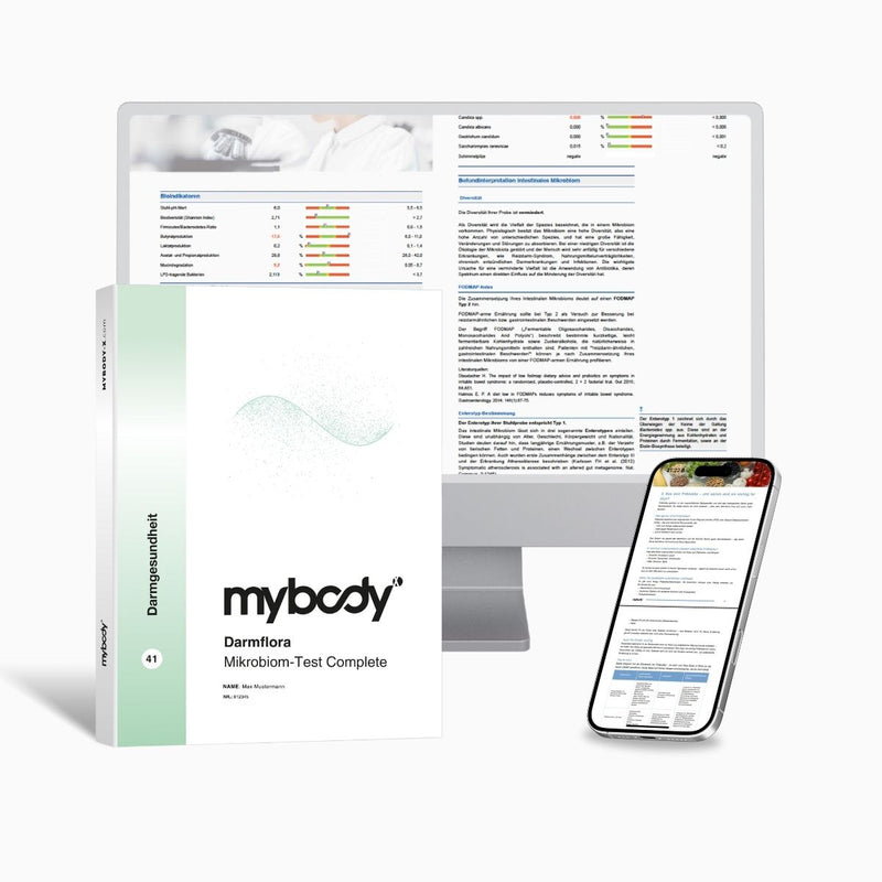 Darmflora MIKROBIOM-Test Complete von mybody®x