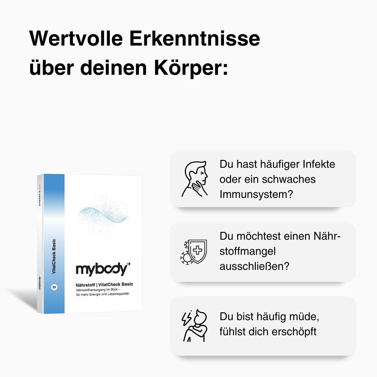 Nährstoff | VitalCheck Basic - mybody®x