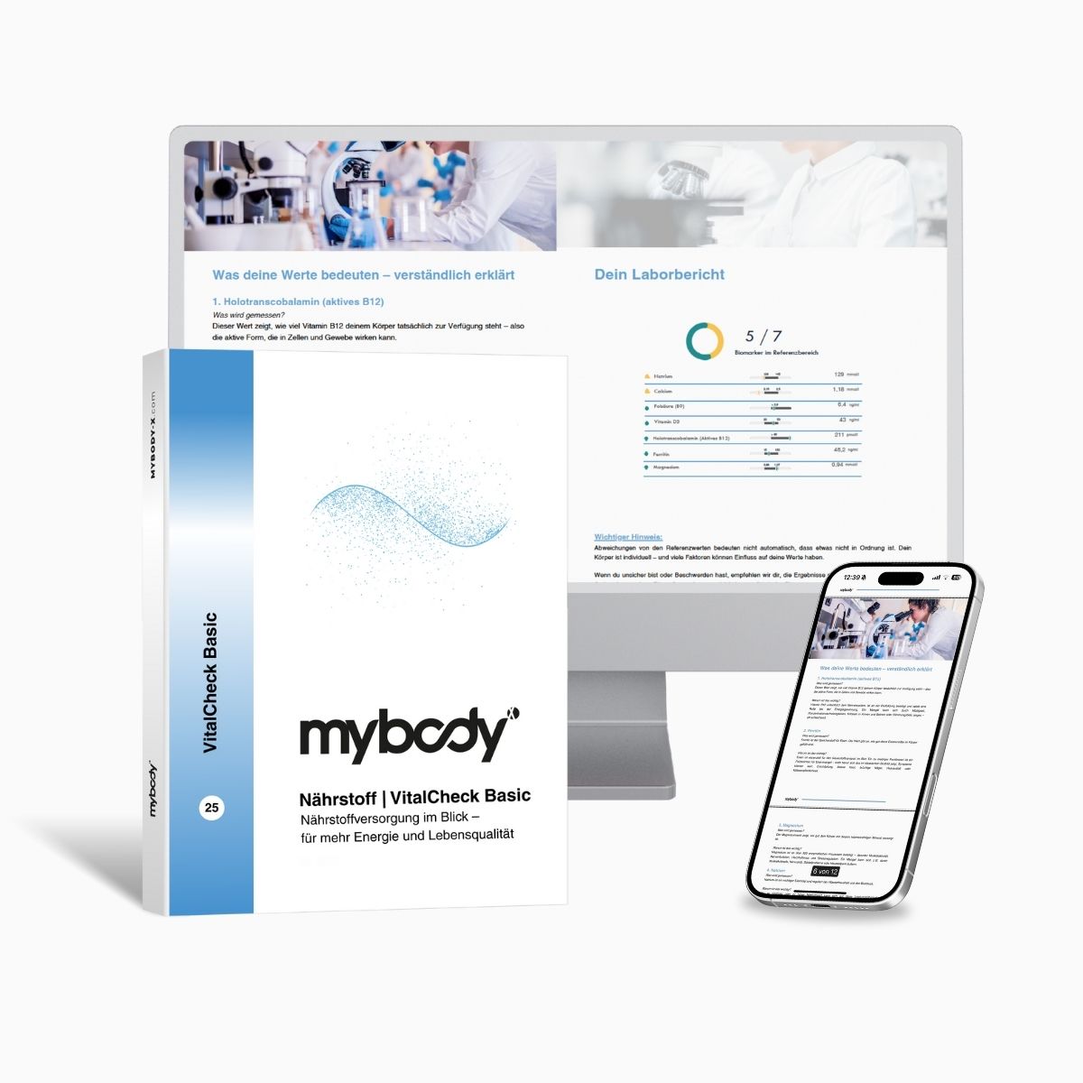 BalanceCheck Elektrolyte & Mineralstoffe-Test von mybody®x (MYBODY Lab GmbH)