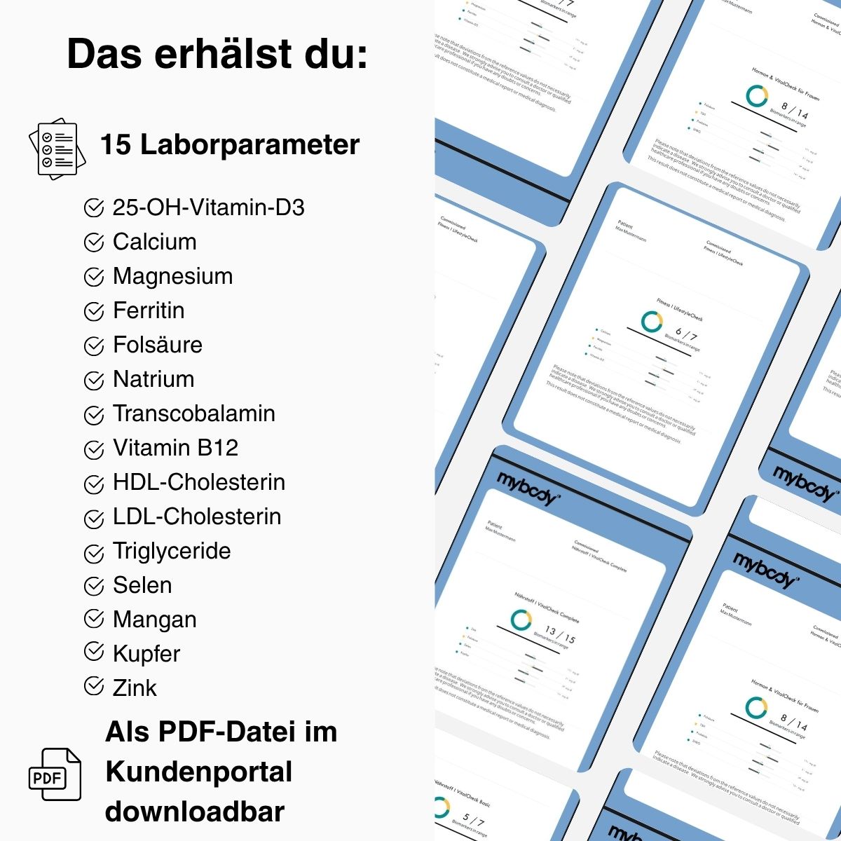 Nährstoff | VitalCheck Complete - mybody®x