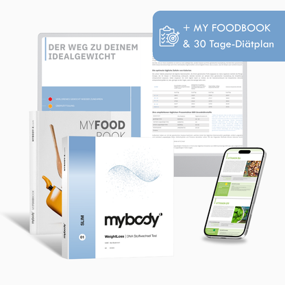 DNA Stoffwechselanalyse | Weightloss + MY FOODBOOK - mybody®x