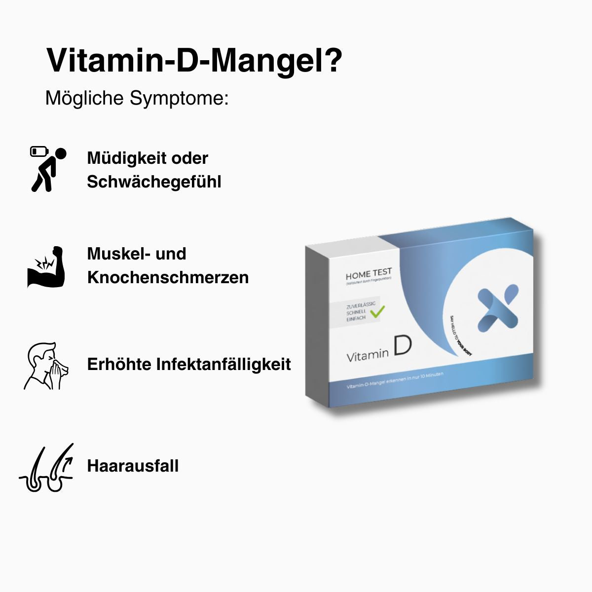Vitamin-D Selbsttest - mybody®x